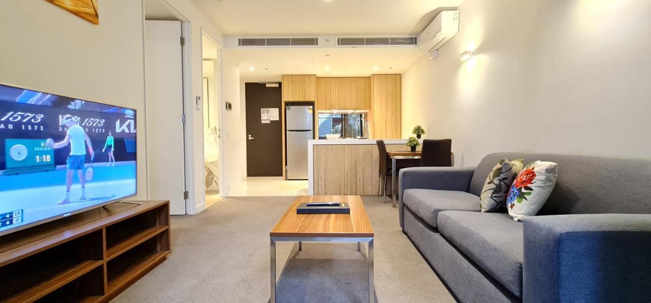 Flinders Street Apartments Melbourne Buitenkant foto