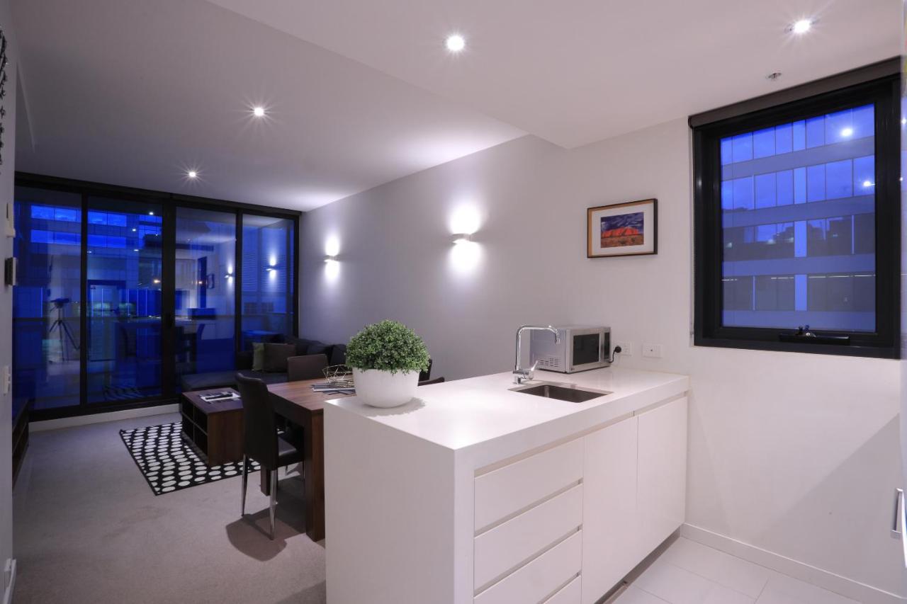 Flinders Street Apartments Melbourne Buitenkant foto