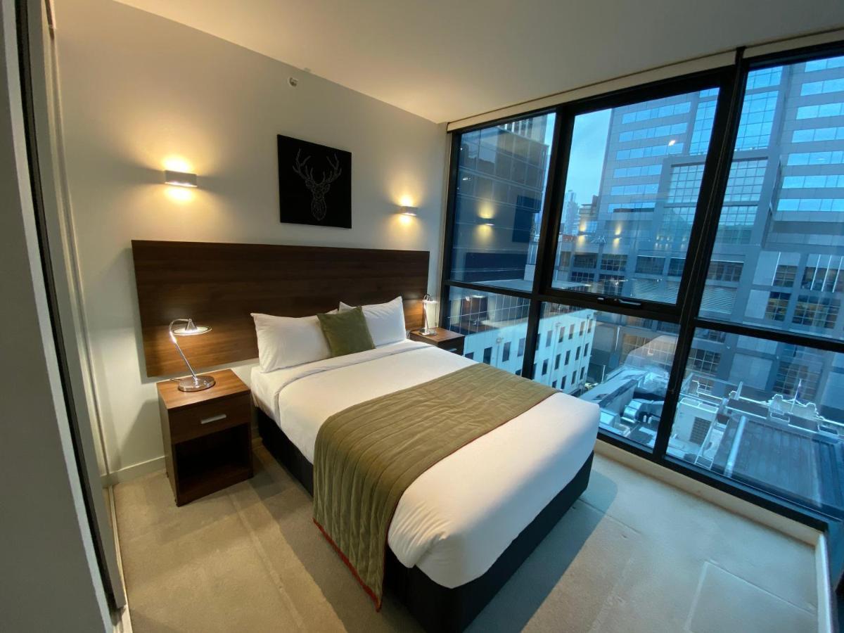 Flinders Street Apartments Melbourne Buitenkant foto