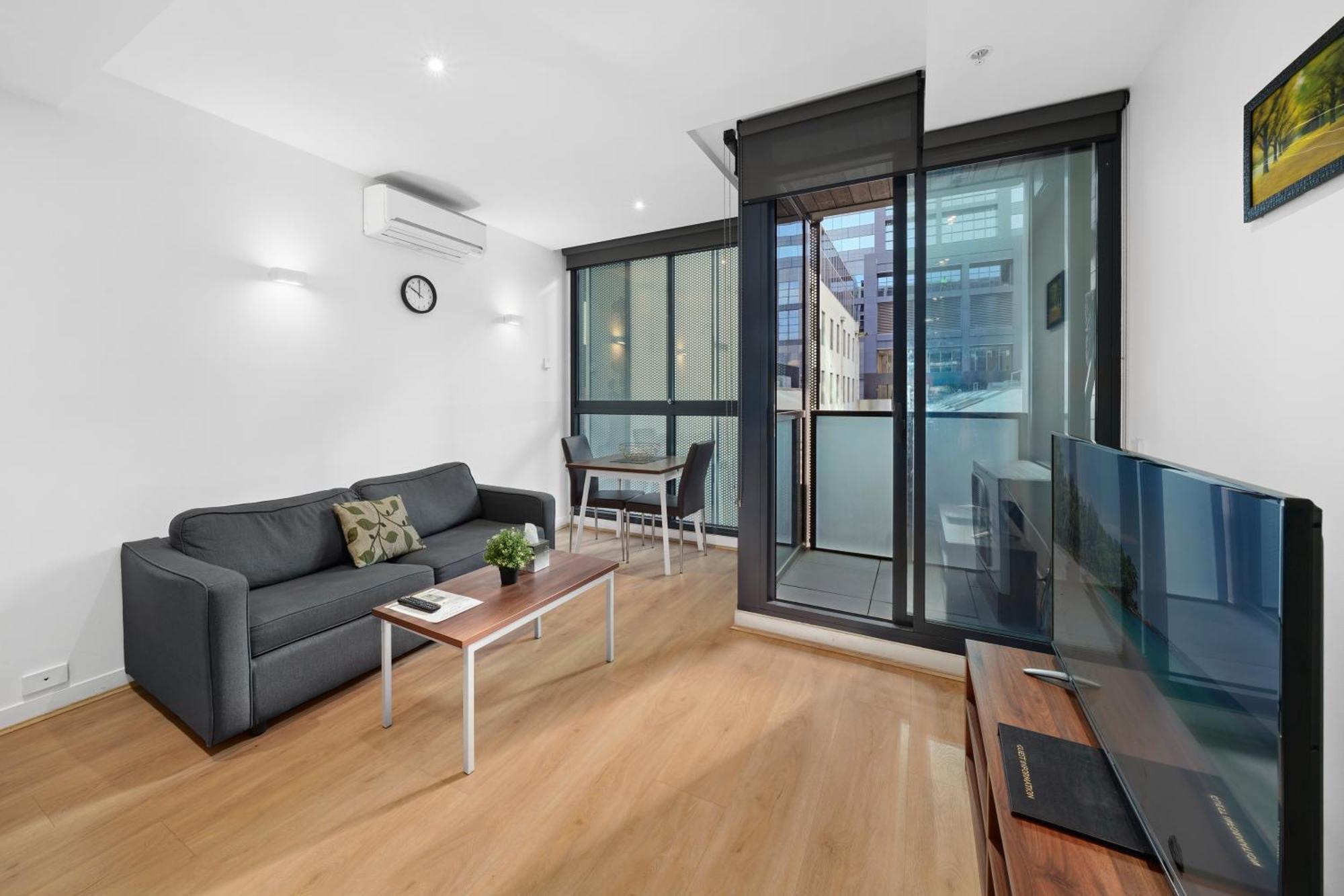 Flinders Street Apartments Melbourne Buitenkant foto