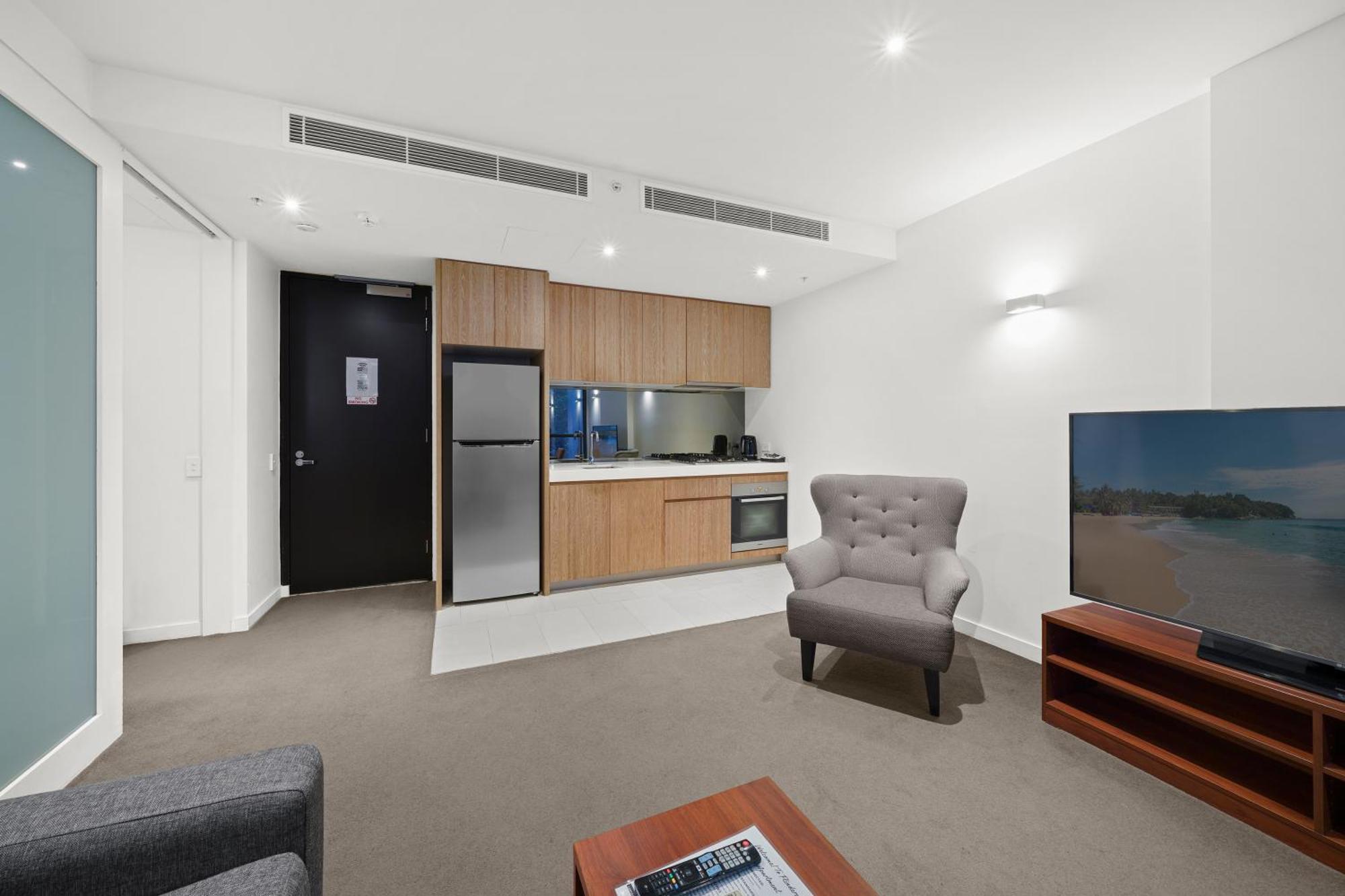 Flinders Street Apartments Melbourne Buitenkant foto