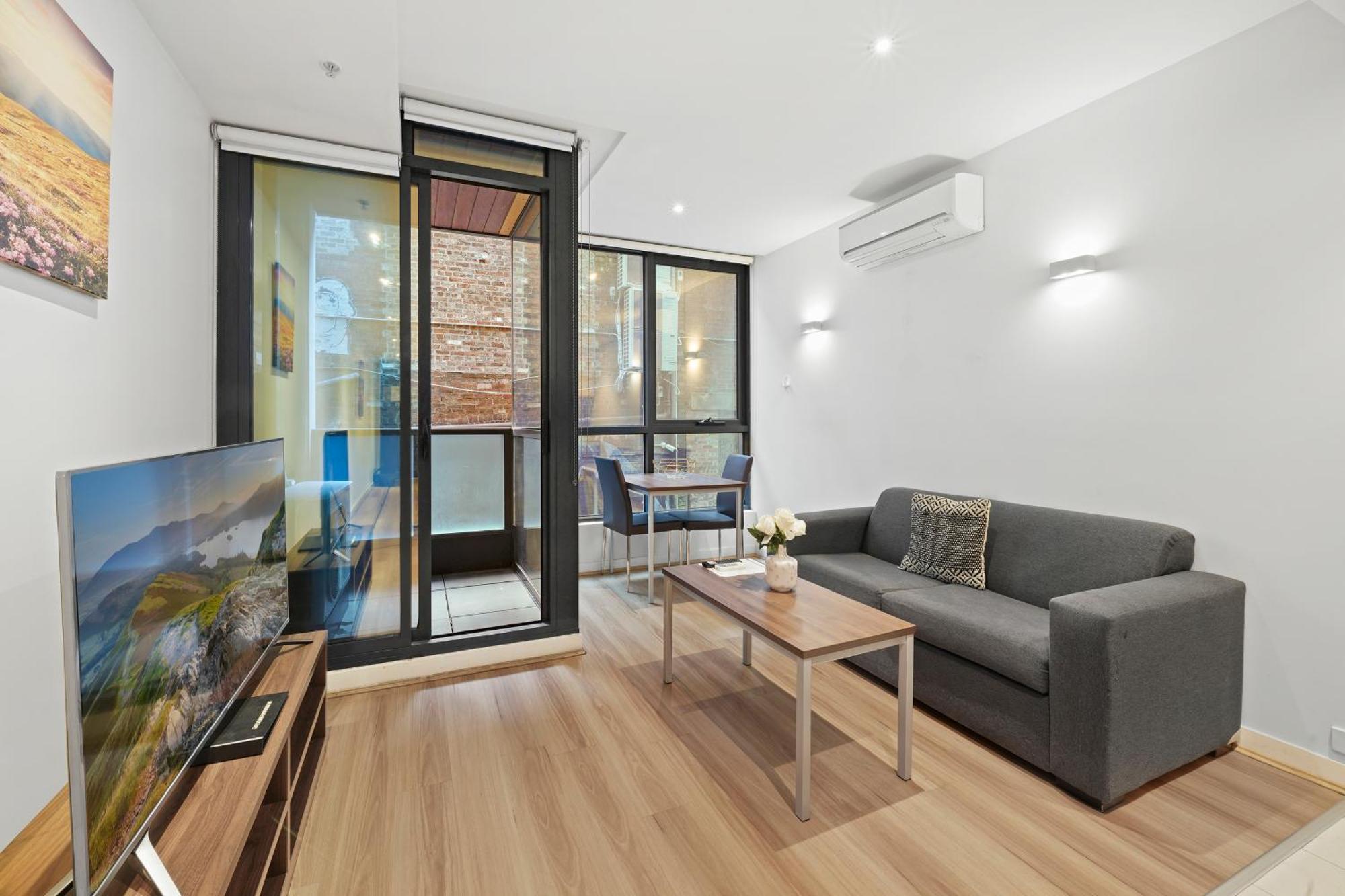 Flinders Street Apartments Melbourne Buitenkant foto