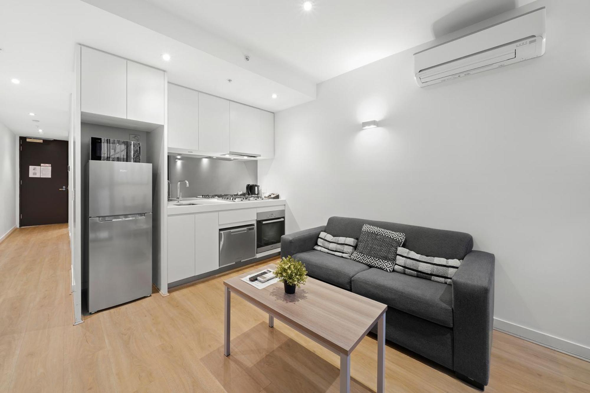 Flinders Street Apartments Melbourne Buitenkant foto