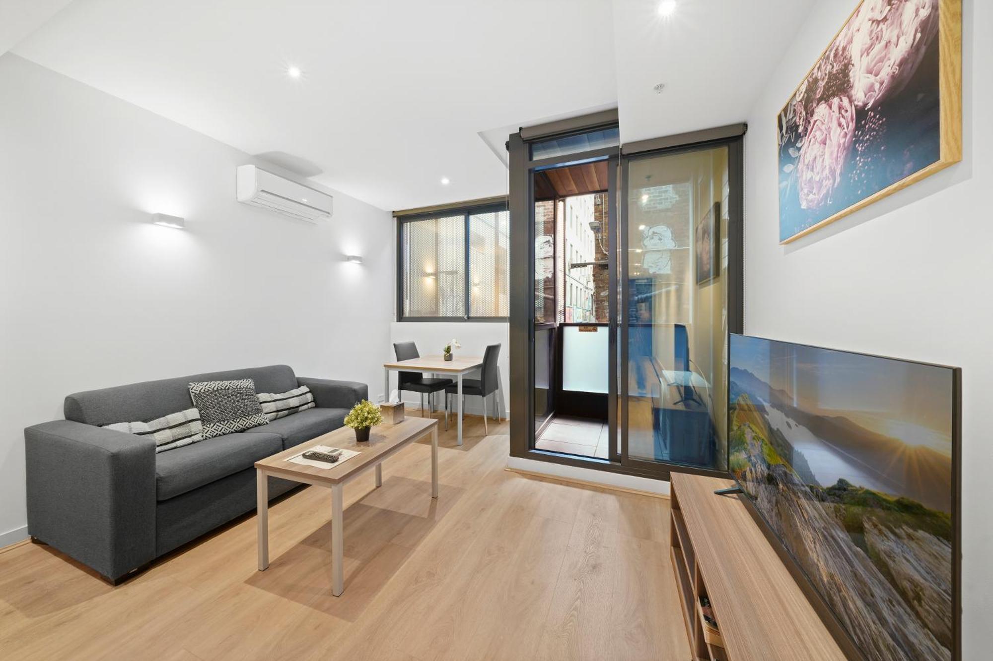 Flinders Street Apartments Melbourne Buitenkant foto