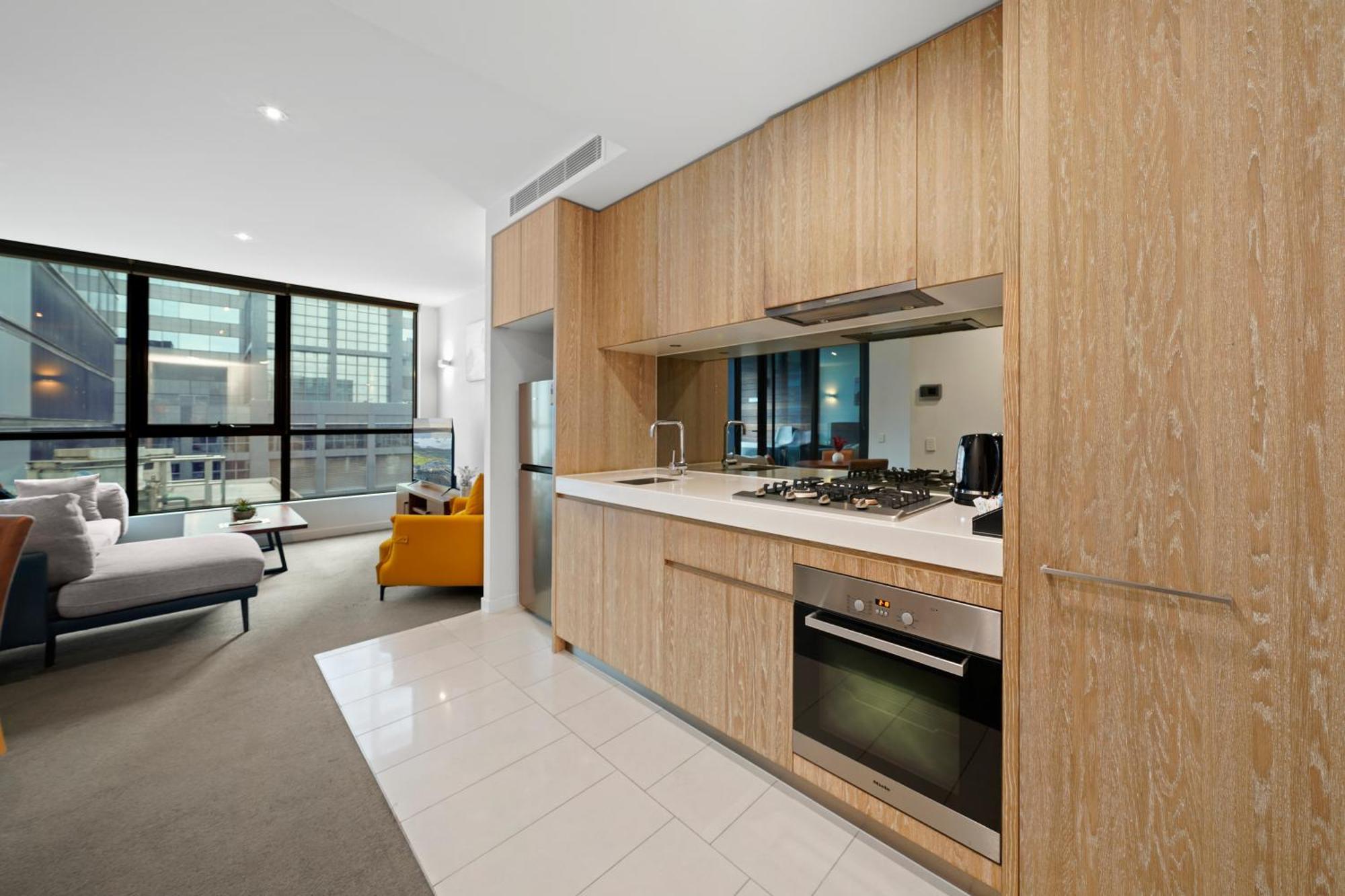 Flinders Street Apartments Melbourne Buitenkant foto