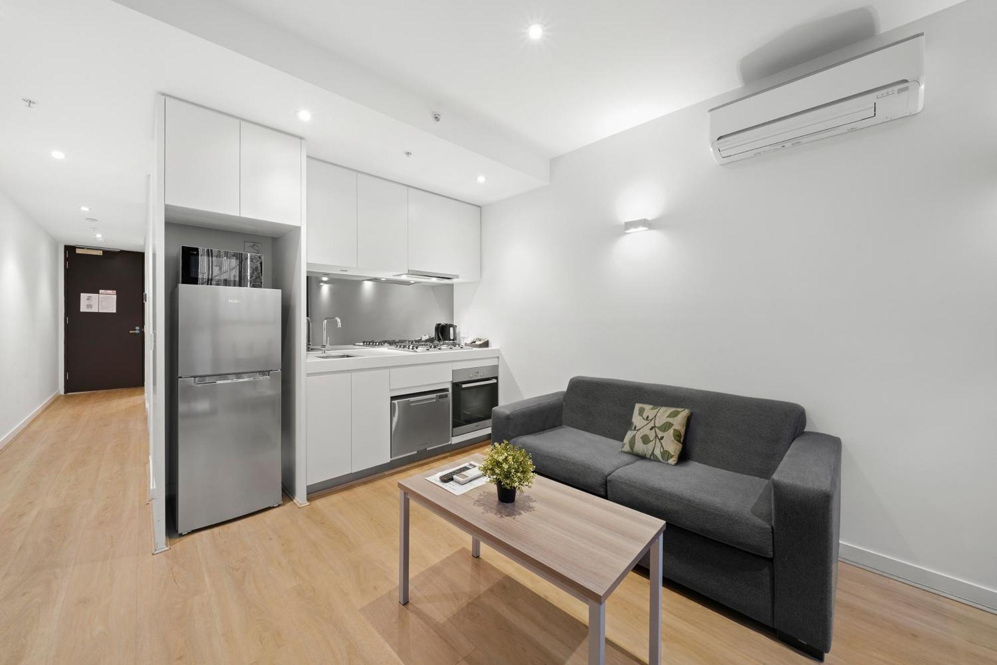 Flinders Street Apartments Melbourne Buitenkant foto