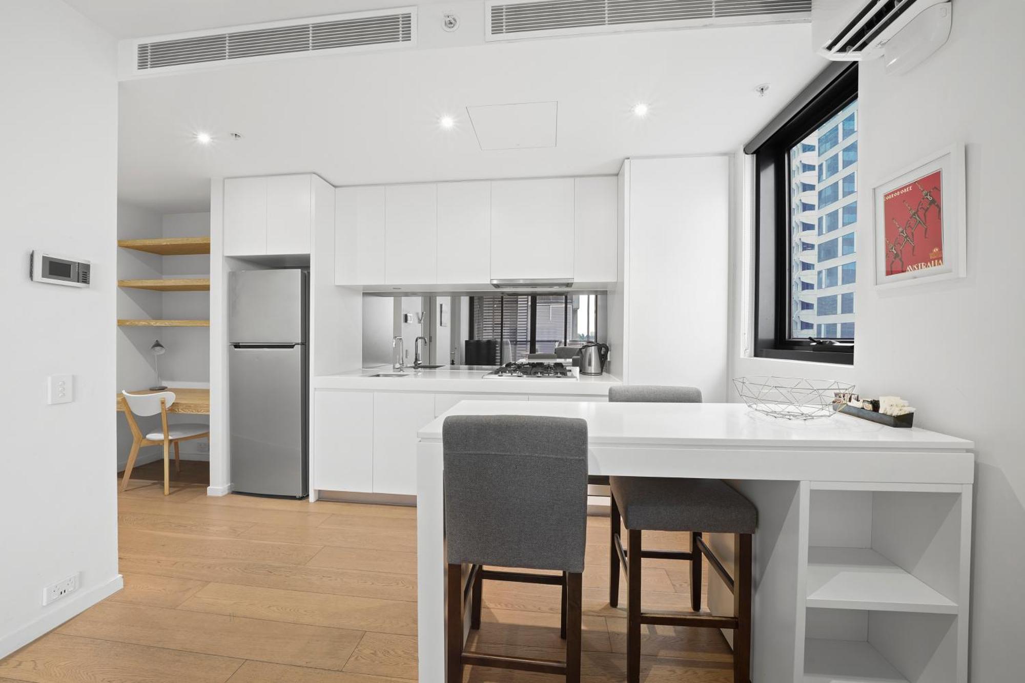 Flinders Street Apartments Melbourne Buitenkant foto