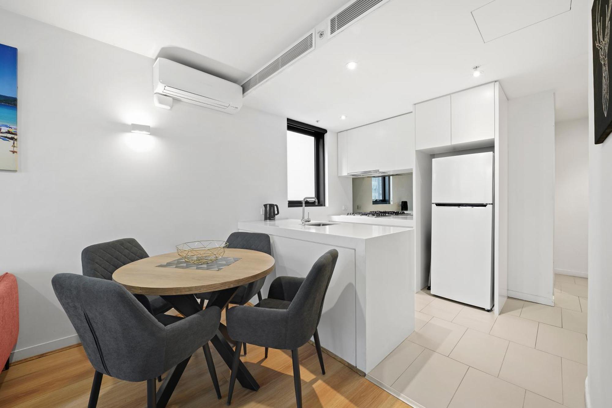 Flinders Street Apartments Melbourne Buitenkant foto