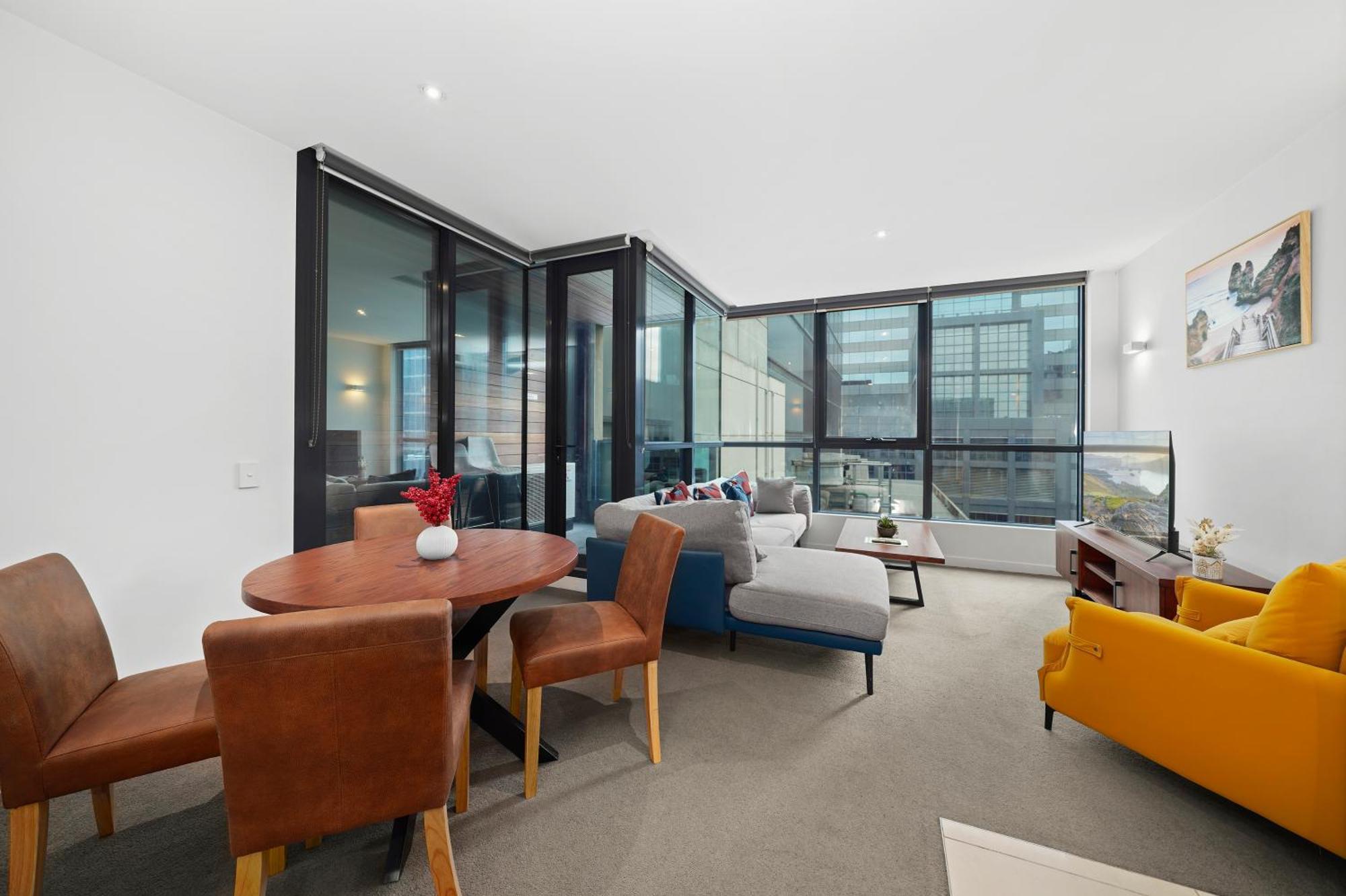Flinders Street Apartments Melbourne Buitenkant foto