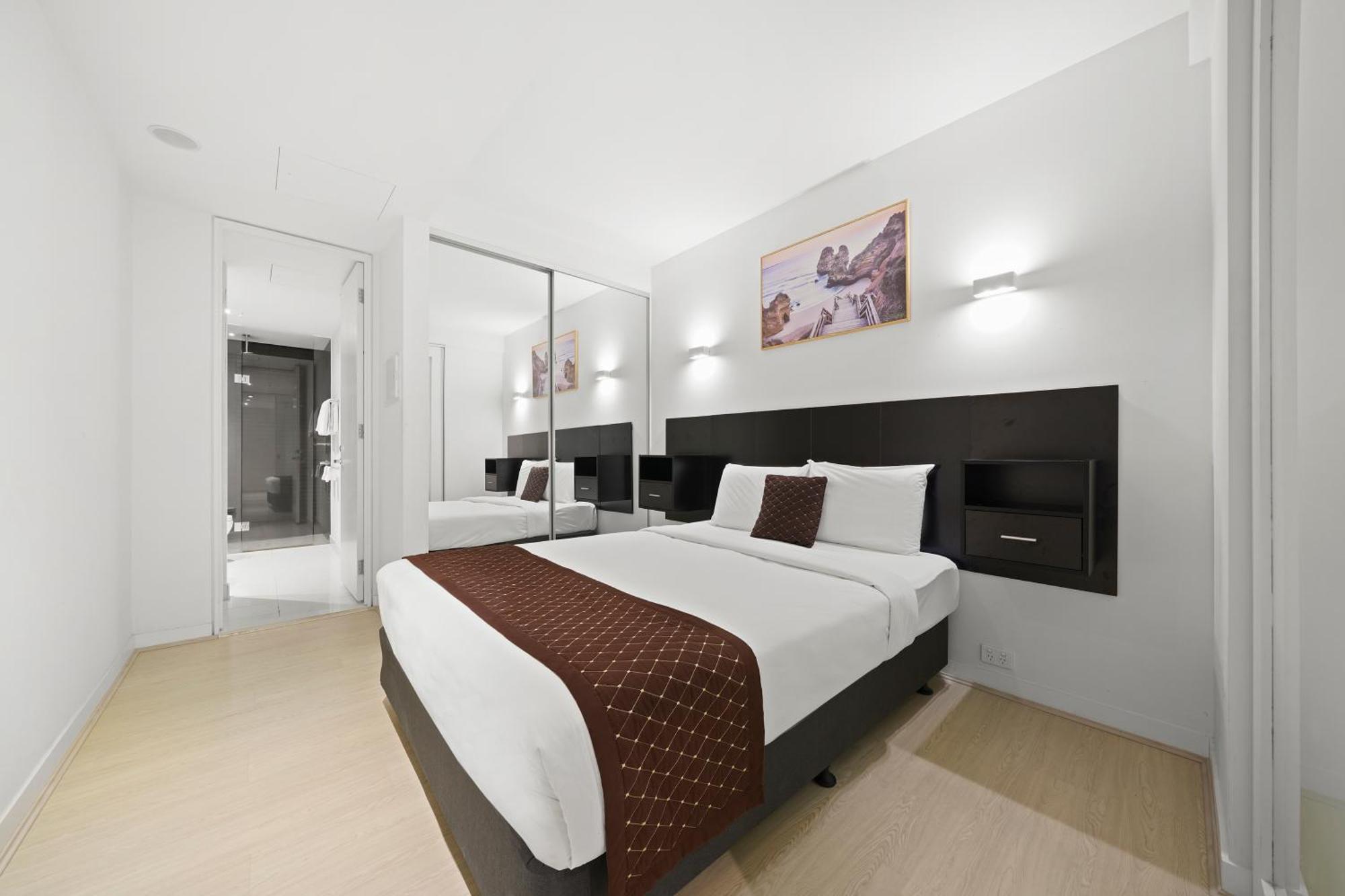 Flinders Street Apartments Melbourne Buitenkant foto
