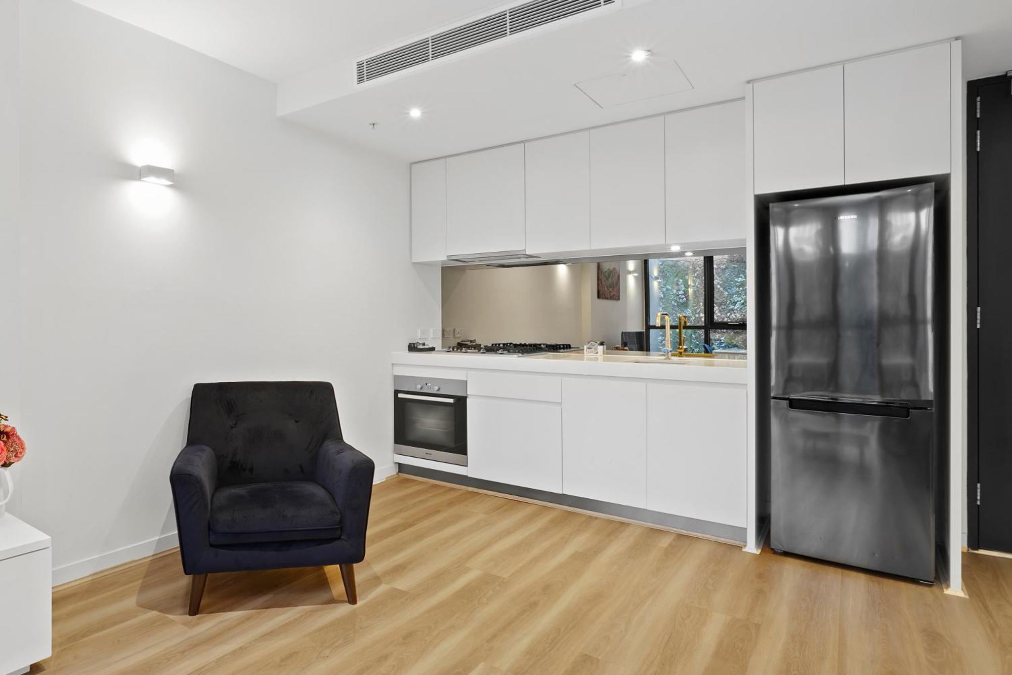 Flinders Street Apartments Melbourne Buitenkant foto