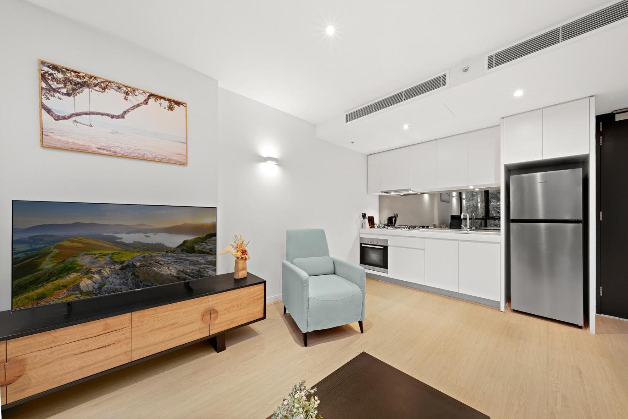 Flinders Street Apartments Melbourne Buitenkant foto