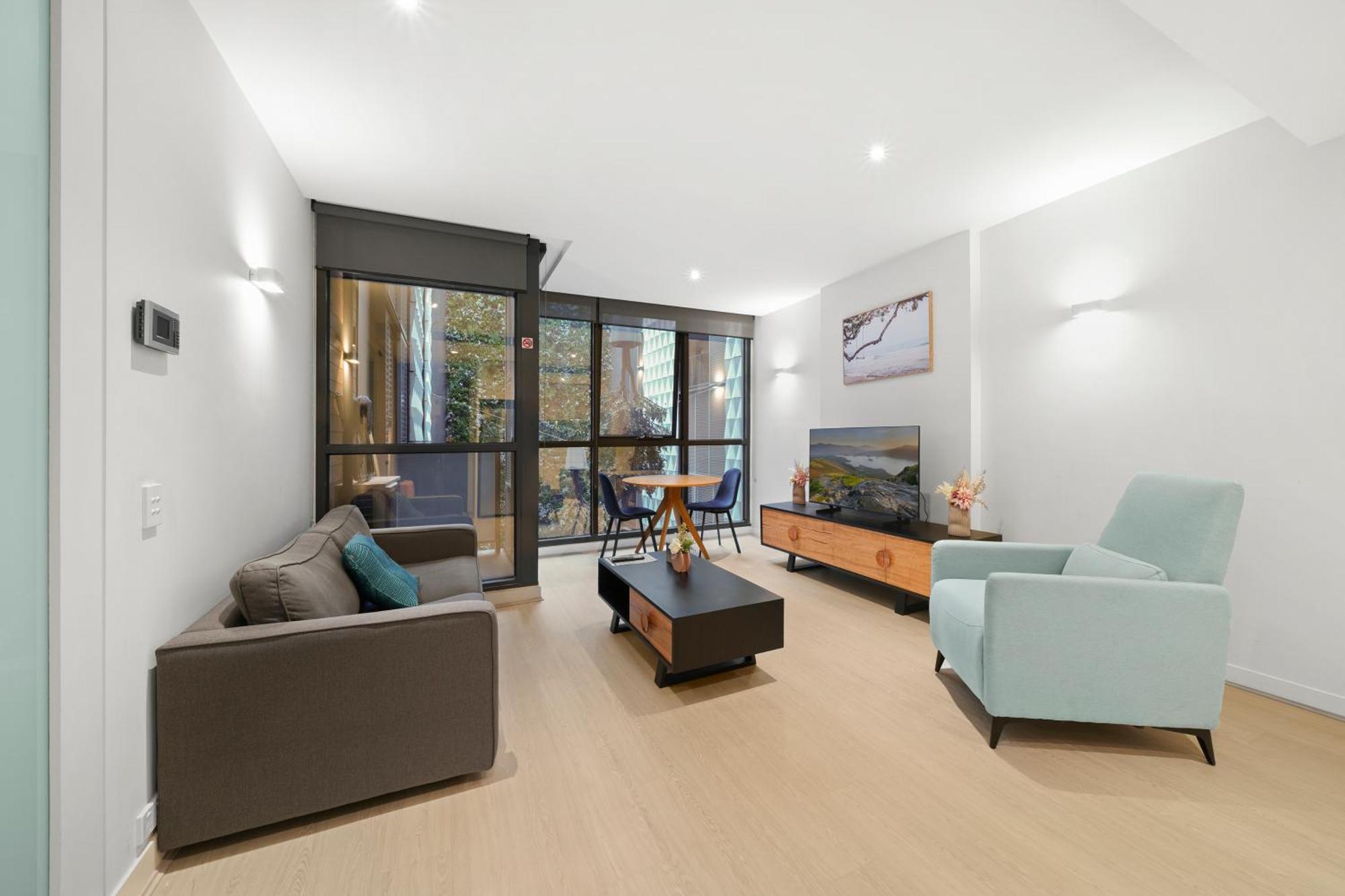 Flinders Street Apartments Melbourne Buitenkant foto