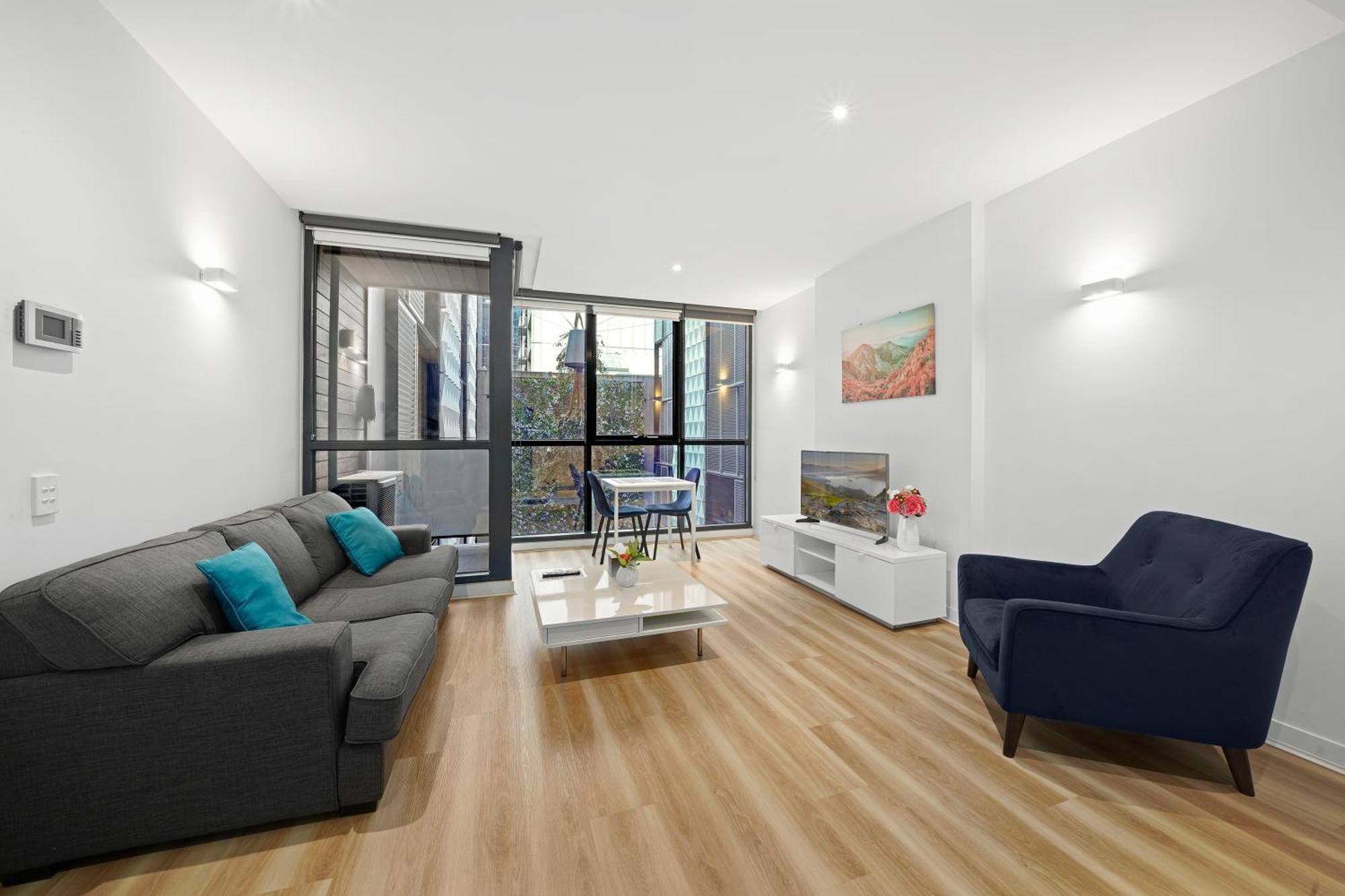 Flinders Street Apartments Melbourne Buitenkant foto