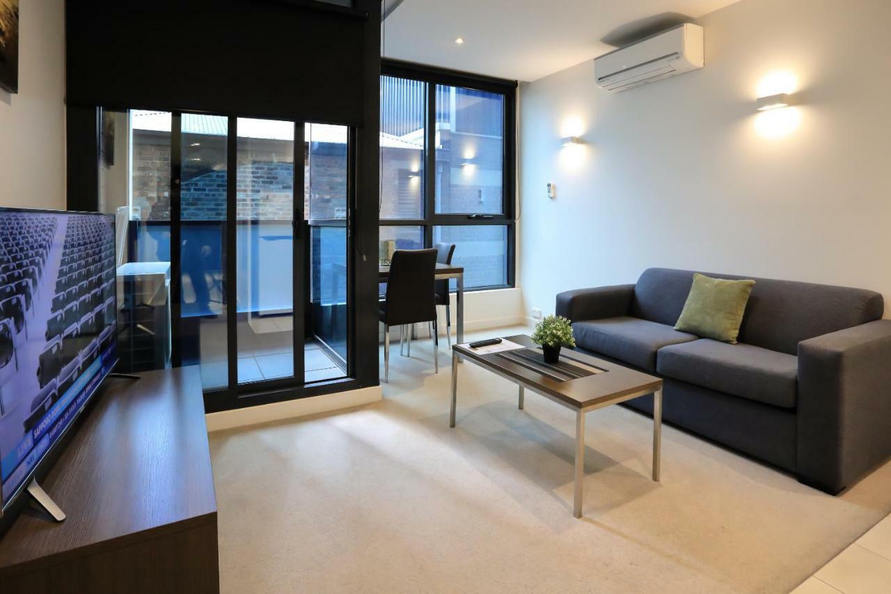 Flinders Street Apartments Melbourne Buitenkant foto