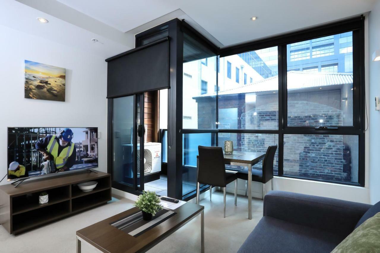 Flinders Street Apartments Melbourne Buitenkant foto